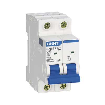 Pastilla Para Riel Din, 2 Polos, 16 Amp, Vca:110/415v, 6ka, Catálogo: Nxb632pc16, Serie: Nxb-63.