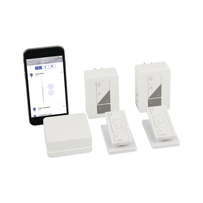 (caseta Wireless) Control De Iluminación, Kit Hub Controlador, Atenuadores, Controles Remotos Y Bases De Mesa