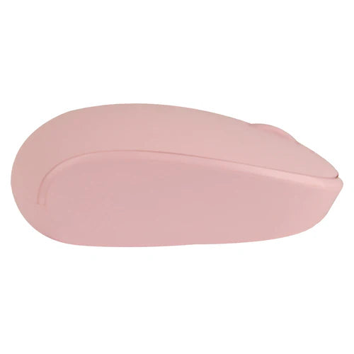 Mouse Inalambrico Optico Ergonomico 1000 Dpi Receptor Dual (usb Y Tipo C) Silencioso Perfect Choice Whisper - Rosa