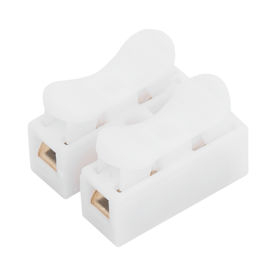 Conector Tipo Push De 2 Contactos / Para Una Conexión Rápida / Puentes De Cables