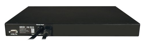 Pdu Tripp Lite Pdumh15at Monofásico Con Medidor Digital Con Switch De Transferencia Automática, 1.4kw, 2 Entradas 5-15p Garantía Limitada Por 2 Años