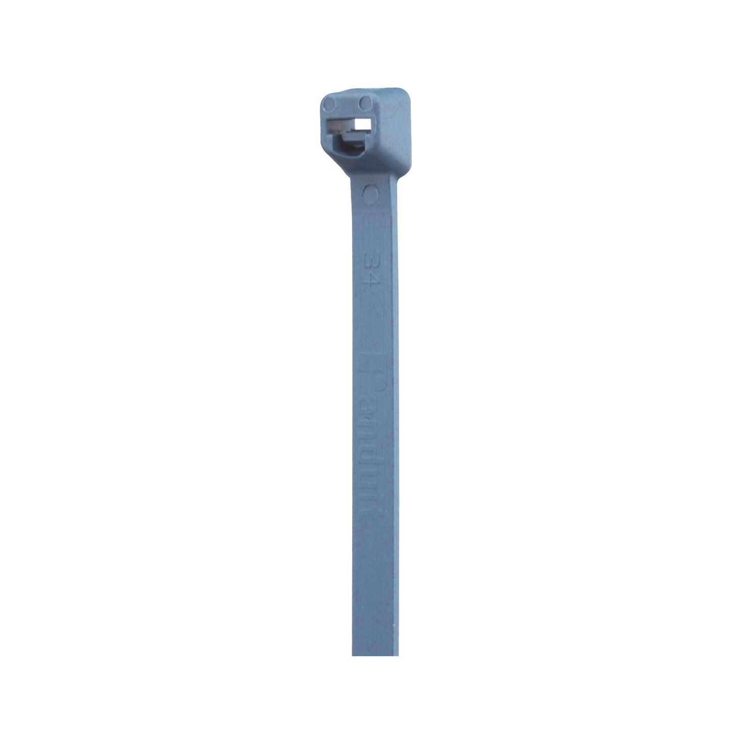 Cincho Pan-Ty™ 203mm Largo x 3.4mm ancho,  Intermedio de Nylon 6.6 y Metal Detectable, Color Azul. 100 Piezas.