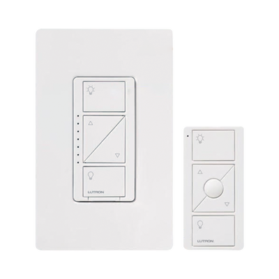 (caseta Wireless) Kit, Atenuador, Control Remoto Pico Y Tapa.