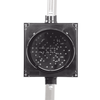 Semáforo Sencillo / Indicador Alto Y Siga / Diametro 20 Cm.