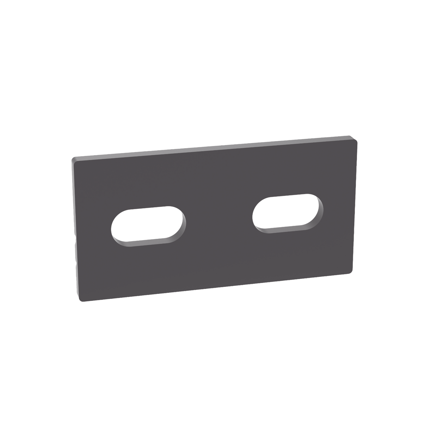 Kit de 12 Piezas de Barra de Empalme de 2 Orificios, Para Fabricación de Curvas con Charola Wire Basket en Campo, Color Negro