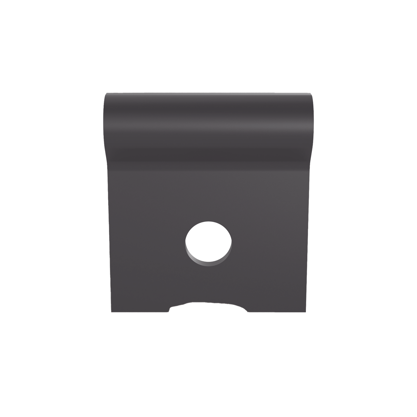 Soporte de Pared para Instalación Vertical de Charola Wire Basket, Color Negro