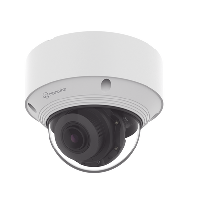 Cámara Ip Tipo Domo Antivandálica 8 Megapíxel / Lente Varifocal 3.2 - 10mm / Ir 30m / Wdr 120db / Ip66 / H.265 & Wisestream / Inteligencia Artificial Deteccion De Personas Y Vehiculos