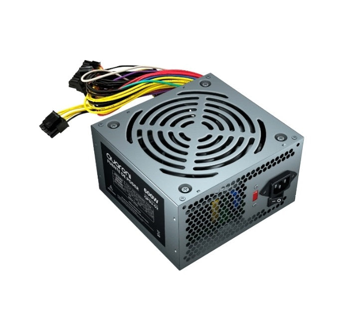 Fuente De Poder Quaroni 600w Metalico 24 Pin