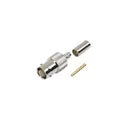 Conector BNC Hembra de anillo plegable para cable LP-195, LP-142, RG-58/U, RG-142/U.
