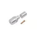 Conector N Hembra de Anillo Plegable para Cables 9913, 8214, LMR-400, RG8/U-SYS, RFLASH-1113, Plata/ Oro/ Teflón.