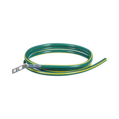 Kit De Jumper Para Conexión De Gabinete O Rack De Telecomunicaciones A Barra De Tierra Física, 6 Awg, 1.52 M De Largo