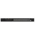 Switch Poe+ No Administrable, Hasta 180 Watts Ideal Para Cctv, 24 Puertos 10/100 Poe+, 2 Uplinks Gigabit (1 Sfp Combo)