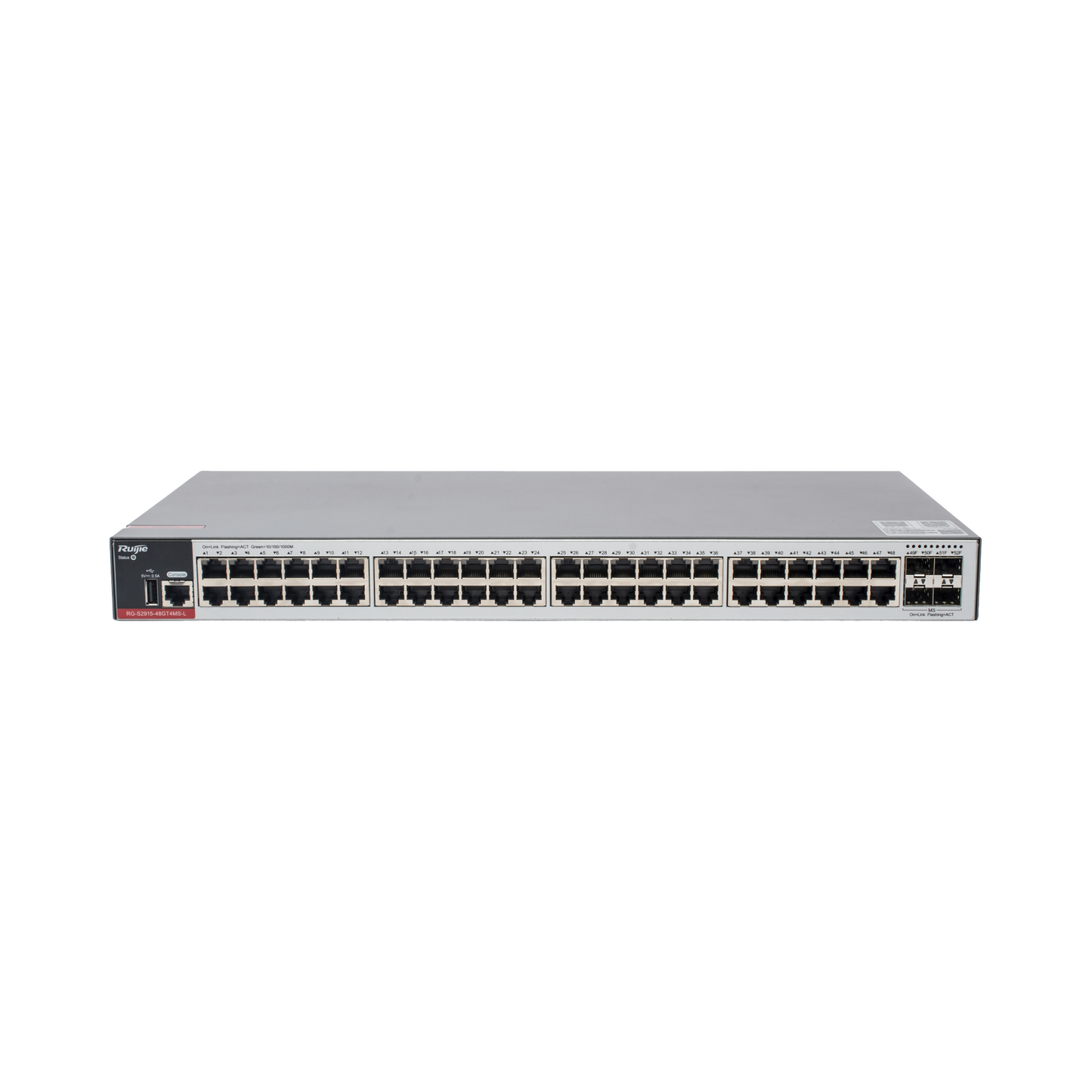 Switch Empresarial, Administrable L2+, 48 Puertos Gigabit y 4 Puertos Uplink SFP 2.5G