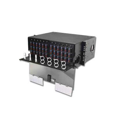 Panel De Conexión De Fibra Óptica (ric3) Para Rack De 19in, Acepta 12 Placas Quick Pack, Hasta 288 Fibras, 4 Ur