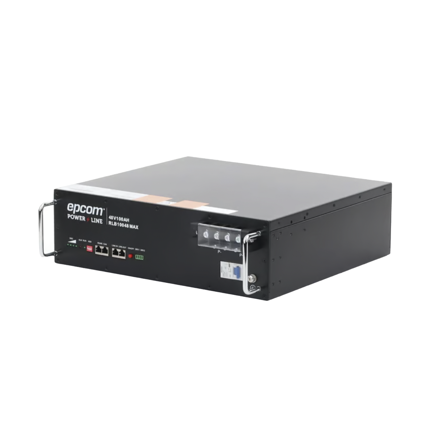 Batería de Litio de 4.8 Kwh, 48 Vcc, 104 Ah, 3U de Montaje en Rack.