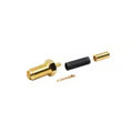 Conector Sma Hembra De Anillo Plegable Para Cables Rg-174/u, 8216, Oro/ Oro/ Teflón.