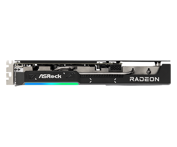 Tarjeta De Video Asrock Amd Radeon Rx 9060 Xt Challenger Oc/8gb Gddr6/pcie 5.0 X 16/128 Bits/boost Clock 3290 Mhz/dual Fan Con Indicador Led/1 Hdmi 2.1/2 Displayport 2.1/resolución Max 8k