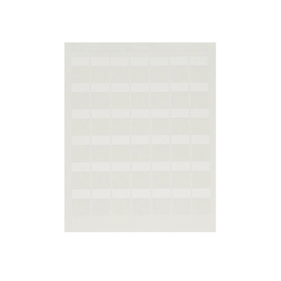 Hojas Con 2500 Etiquetas Auto-laminadas Para Impresora Láser/inyección De Tinta, Para Cables De 2 A 4.1 Mm De Diámetro (18 - 14 Awg)