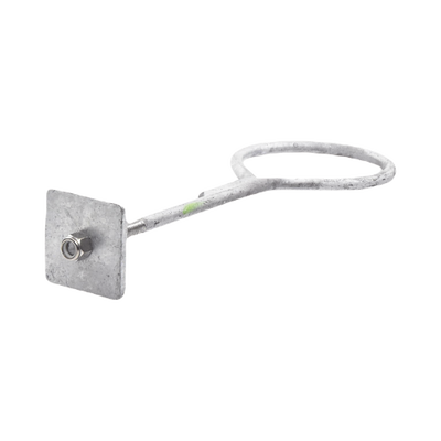Ancla Con Aro, Largo: 40 Cm. De 1/2" De Espesor Para Losa O Pared. Galvanizado Por Inmersión.