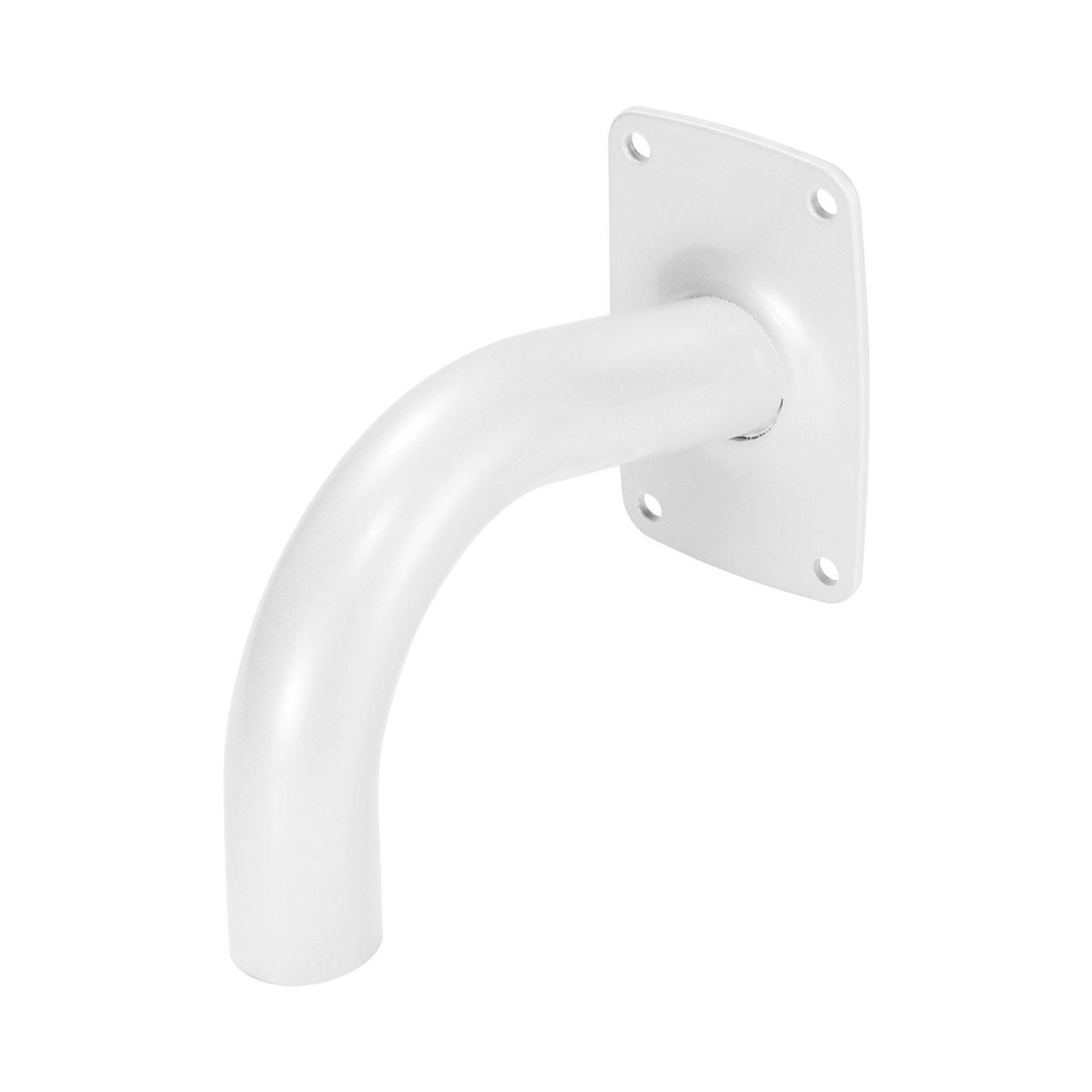 Montaje de pared color blanco tipo cuello de ganzo para camaras tipo domo, Multisensor y PTZ Hanwha.