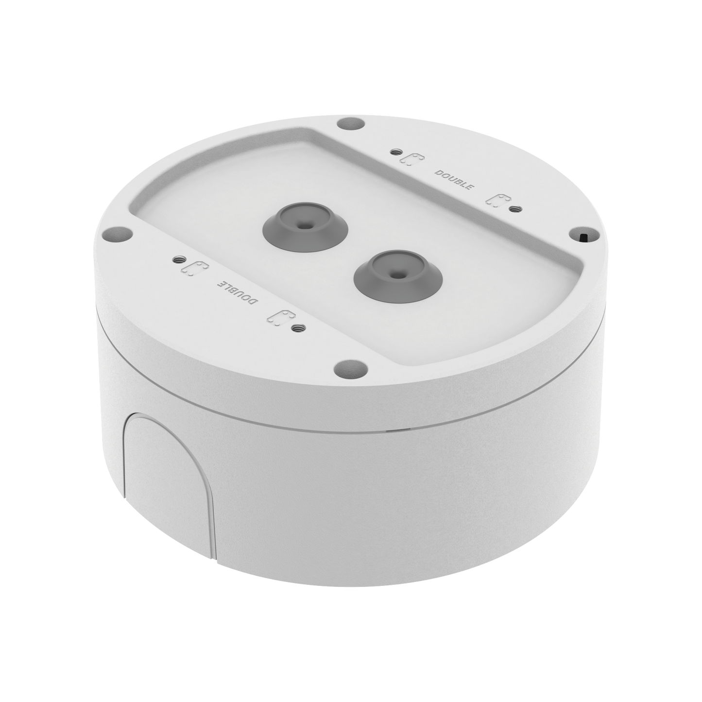 Caja de conexion para tipo Domo y Flat-eye Hanwha QNE-8011R, QNE-8021R, QND-6011, QNV-C8083R, QNV-C9083R