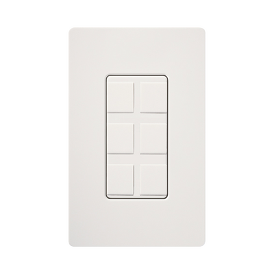 Caja De Pared Para Contactos Varios, 6 Mini Espacios.