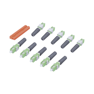 Conector Mecánico Monomodo Sc/apc Pre-pulido 3 Mm (bolsa Con 10 Piezas)