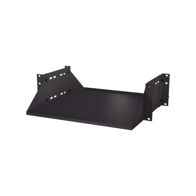 Charola Para Soportar Equipos En Rack De 19 In, Doble Fijación, Color Negro, 3u