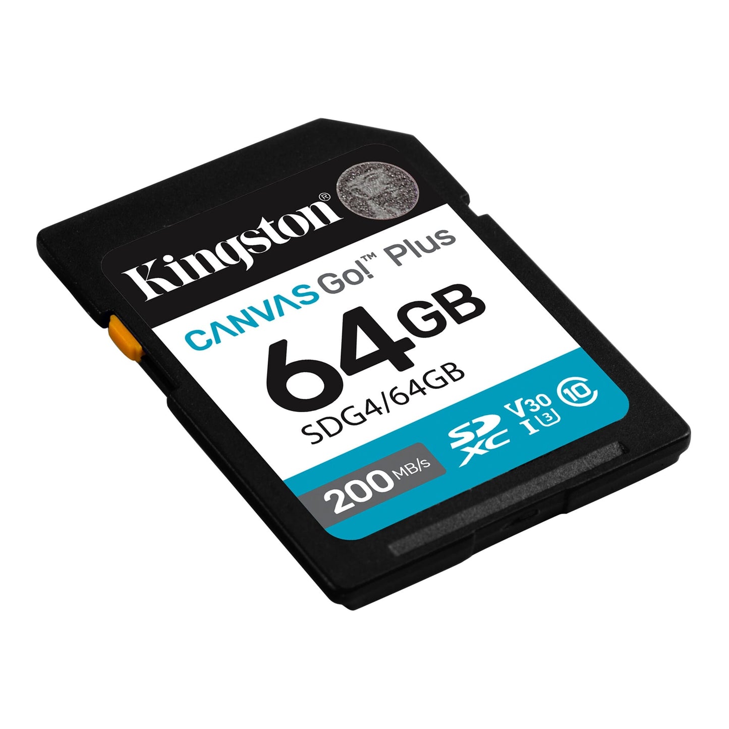 Memoria Flash Sd Kingston Sdxc Canvas Go Plus 64gb 200mb/s C10 Uhs-i U3 V30 (sdg4/64gb)