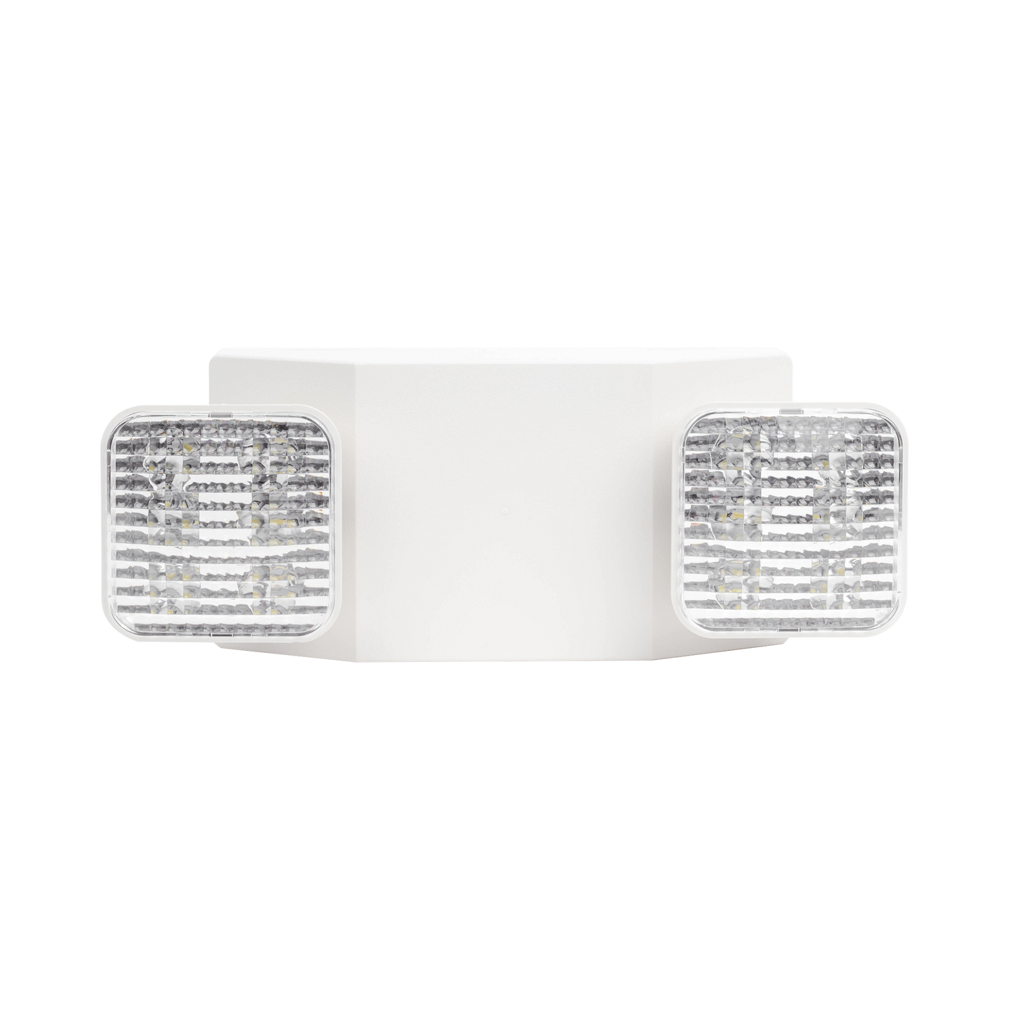 Luz LED de Emergencia Dual LED /150 lúmenes/Luz fría/Batería de Respaldo Incluida/Botón de test.