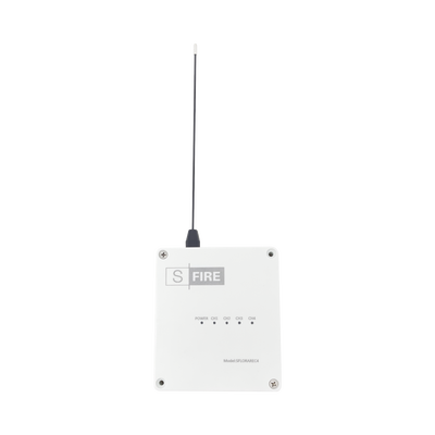 Receptor Inalámbrico / 2500 Metros De Cobertura / 4 Salidas De Relevador Tipo C