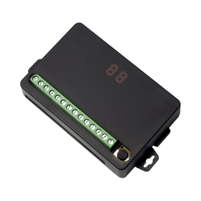 Receptor RF de 4 Canales / Alcance Hasta 150 Metros o 300 Metros con Antena (Opcional) / Pulso Temporizado 0.5-99 Segundos o 1-99 Minutos