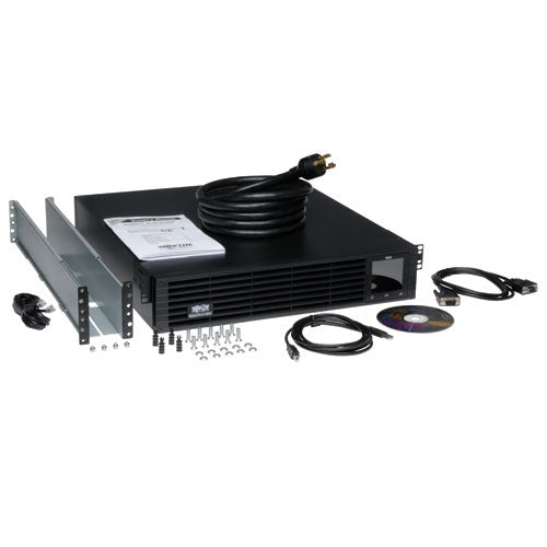 Ups Tripplite Smart3000rmxl2u Serie Smartpro 3kva 3000w 120v Onda Sinusoidal Int, 7 Tom. Aut Extendida,opciones De Tarjeta De Red Webcardlxe,lcd,usb,db9,2u,rack/torre,requiere Bp72vrm2u Aparte