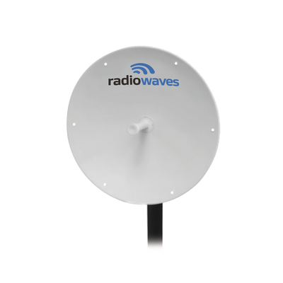 Antena Direccional, Dimensiones (3 Ft), Ganancia 33 Dbi, 5.25-5.85 Ghz, 2 Conectores N-hembra, Incluye Montaje.