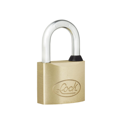 Candado De Latón/ Doble Cerrojo/ Medida 60 Mm/ / Nivel De Seguridad 6/ Llaves De Puntos.