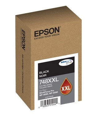 Cartucho Epson Modelo T748xxl Negro, Para Wf-6090, Wf-6590, Alta Capacidad, Rendimeinto De 10,000 Impresiones, Costo Pp $0.10c
