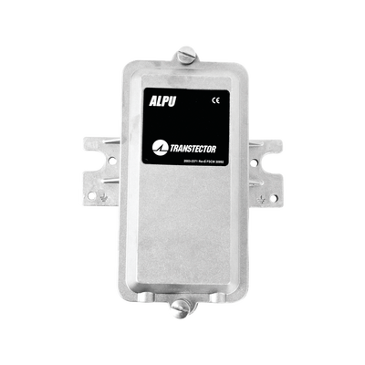 Protector Metalico Contra Descargas Atmosfericas Poe Individual De 10/100 Mbps