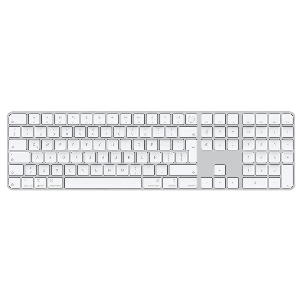 Magic Keyboard Con Touch Id Y Teclado Numerico Para Modelos De Mac Con Chip De Apple Usb-c - EspaÑol America Latina