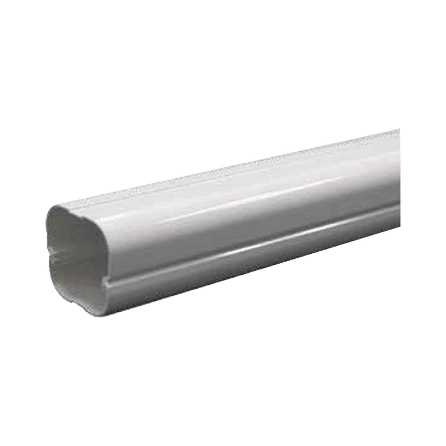 Kit de Canaletas Para la Organización de Tuberías y Cables Eléctricos en Instalaciones de Aire Acondicionado, Uso en Interiores y Exteriores, PVC Rígido, Compatible con Minisplit, Contenido de Kit (11 Piezas), (3000-00000)