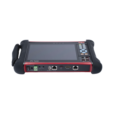 Probador De Vídeo Android Con Pantalla Lcd De 7" Para Ip Onvif / Hd-tvi 8mp (turbohd) / Análogo, Onvif, Wi-fi, Scanner Ip, Wifi, Entrada Hdmi/medidor De Potencia Optica