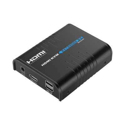 Receptor Compatible Para Kits Tt373kvm4.0 / Resolución 1080p @ 60 Hz/ Soporta Stp Y Utp Cat6 / Control Ir / Compatible Con Switch Gigabit Para Control Kvm Múltiple.
