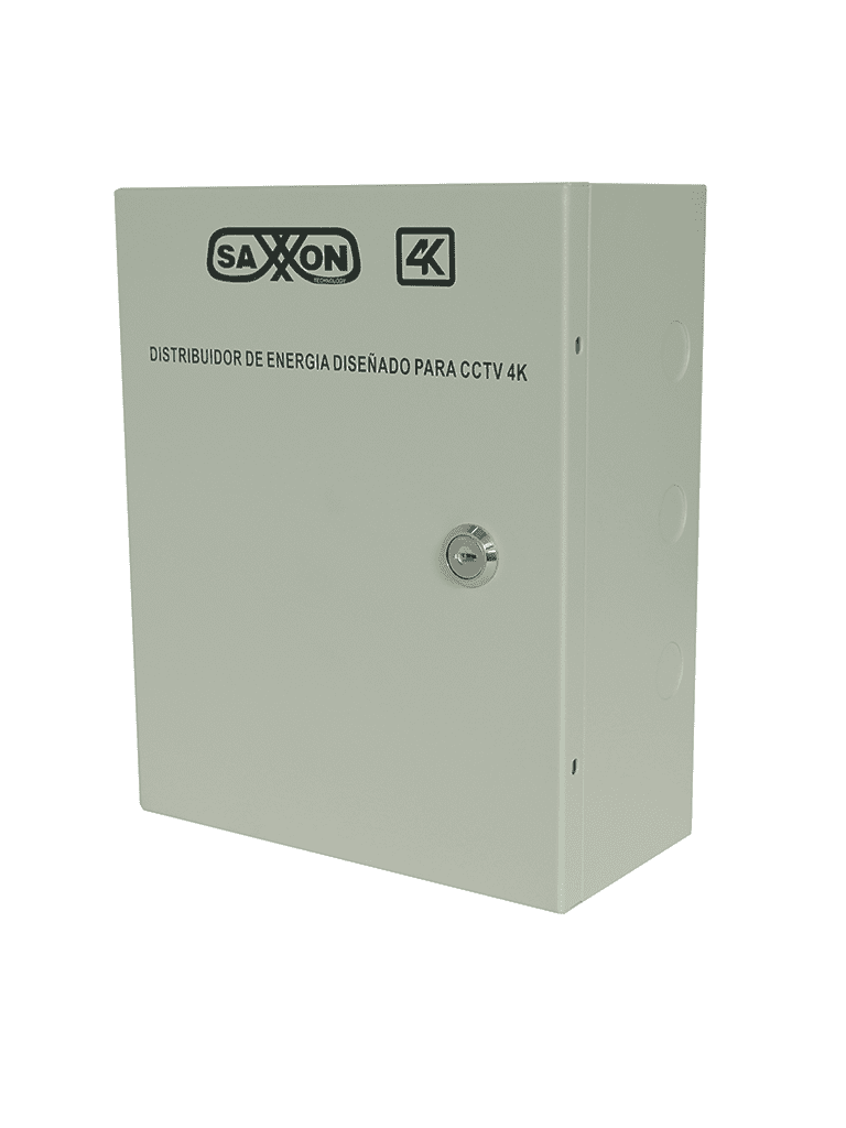 Fuentes De Energia/saxxon/psu1213d8h/fuente De Poder Profesional De 11 A 15 Vcd/ 13 Amperes/ Para 8 Camaras Hasta 4k/ 1.6 Amperes Por Canal/ Proteccin Contra Sobrecargas/ Filtro De Ruido Por Canal/