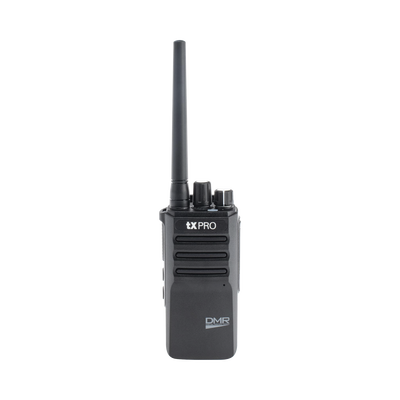 Radio Portátil Digital DMR y analógico en la banda VHF 136-174 MHz, 64CH y Cifrado de seguridad en Digital.