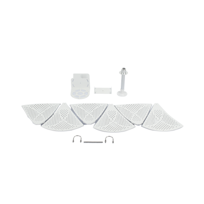 Antena direccional para C5x, C6x y B5x, Guía de onda para mantener la integridad de la señal y minimiza la pérdida en transmisión , 4.9 - 6.5 GHz, 3 ft, Ganancia de 34 dBi, Montaje incluido