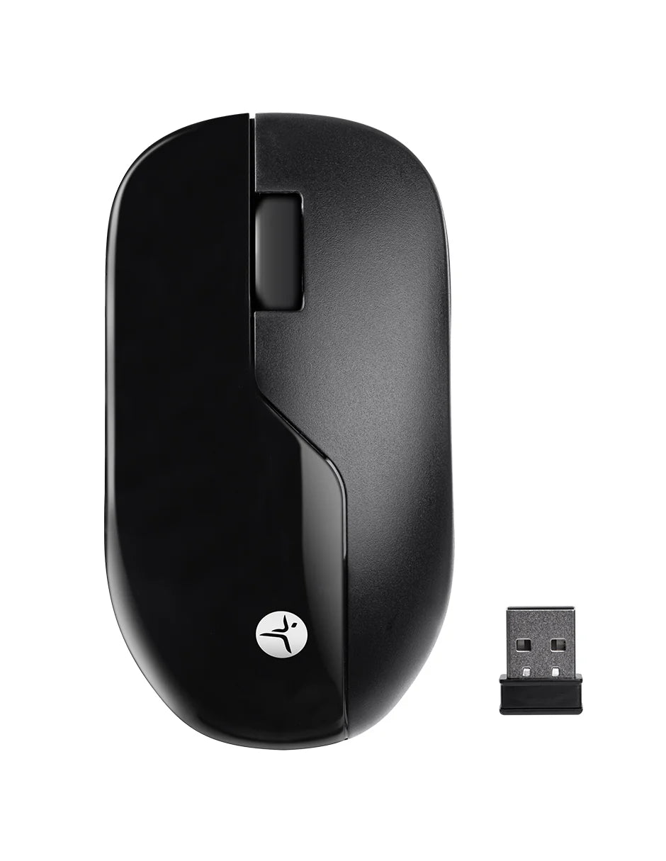 Mouse Techzone Tzacmoi50 Recargable Inalambrico Alta Presicion 1200 Dpi 2.4 Ghz Negro