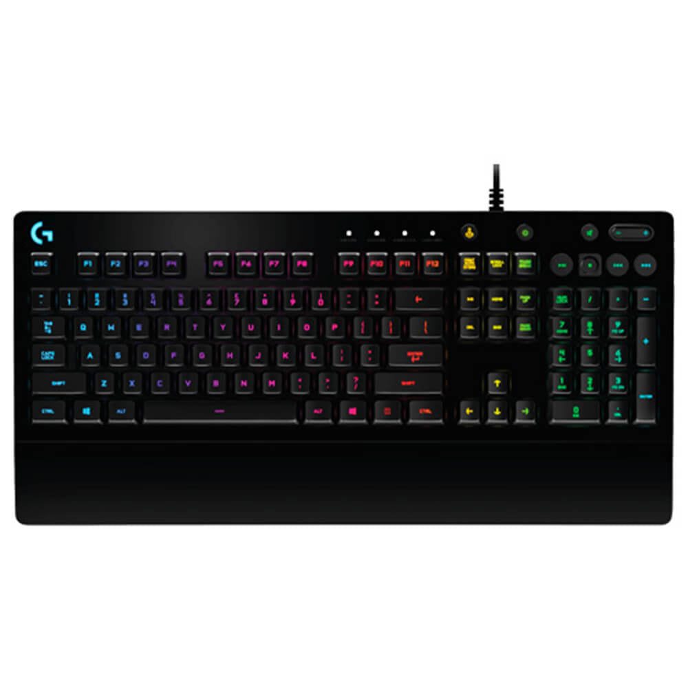 Teclado Gaming Logitech G213 Prodigy Retroiluminado Rgb Alambrico Usb