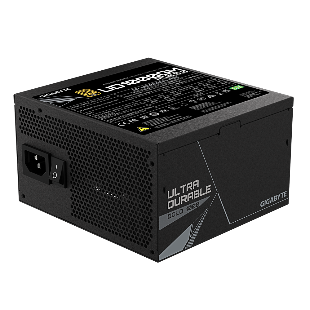 Fuente De Poder Gigabyte1000w/80 Plus Gold /negro/atx/modular