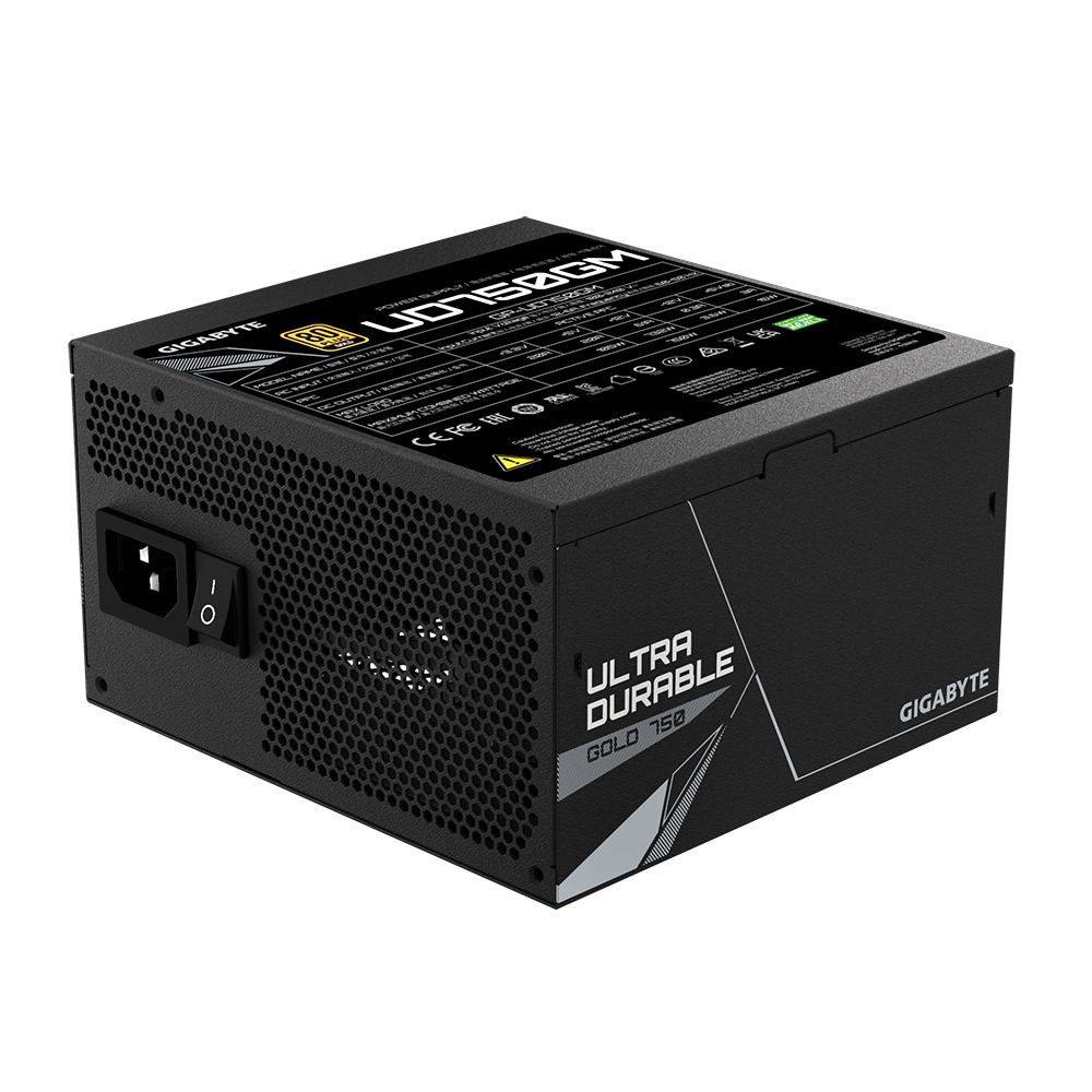 Fuente De Poder Gigabyte 750w/80 Plus Oro /negro/atx/modular