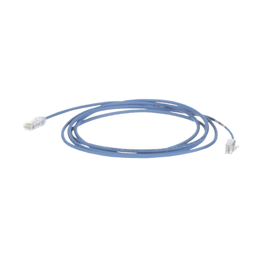Cable de Parcheo TX6, UTP Cat6, Diámetro Reducido (28AWG), Color Azul, 30ft