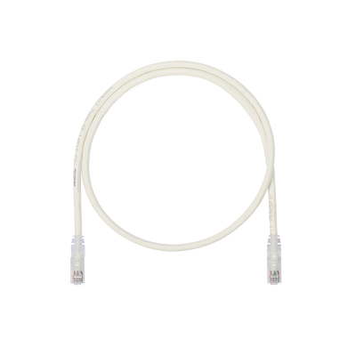 Cable De Parcheo Utp, Cat6a, 26 Awg, Cm, Color Blanco Mate, 5ft